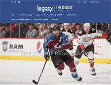 Tablet Screenshot of legacyperformwell.com